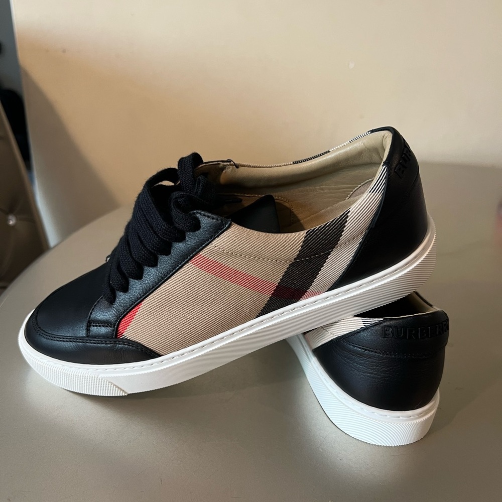New Burberry sneakers.